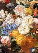 ELIAERTS, Jan Frans Bouquet of Flowers in a Sculpted Vase oil painting on canvas